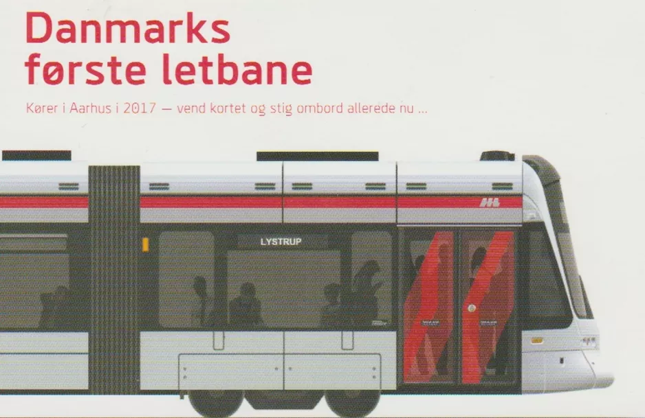 Postkort: Forsiden: Danmarks første letbane
(2015)