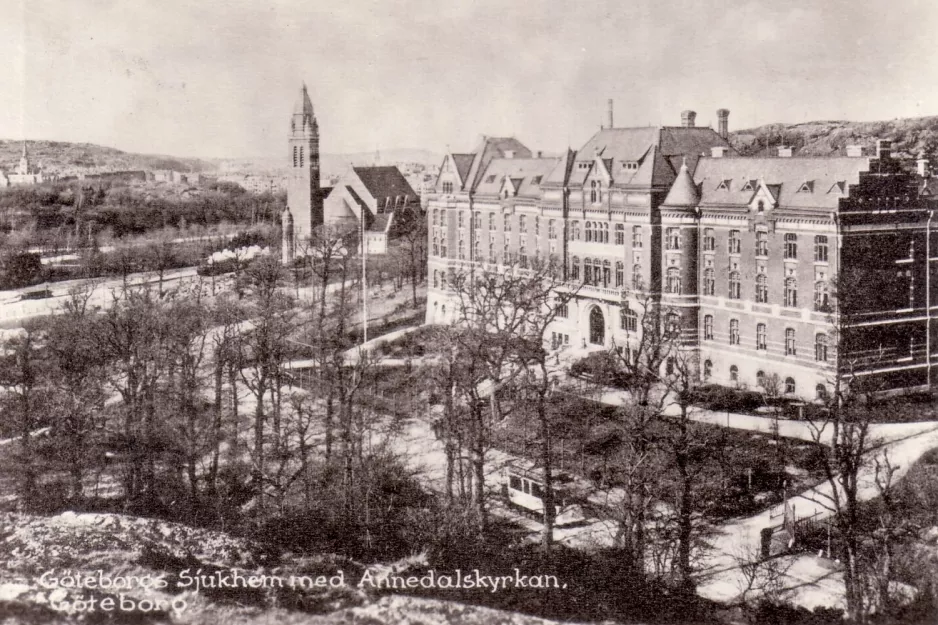 Postkort: Gøteborg på Per Dubbsgatan (1909-1911)