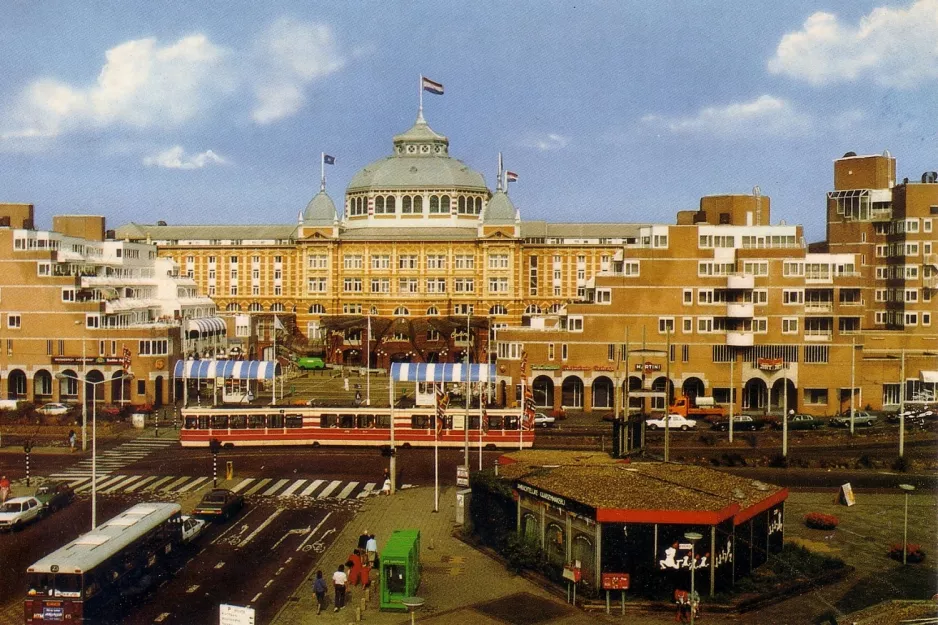 Postkort: Haag foran Kurhaus (1988)