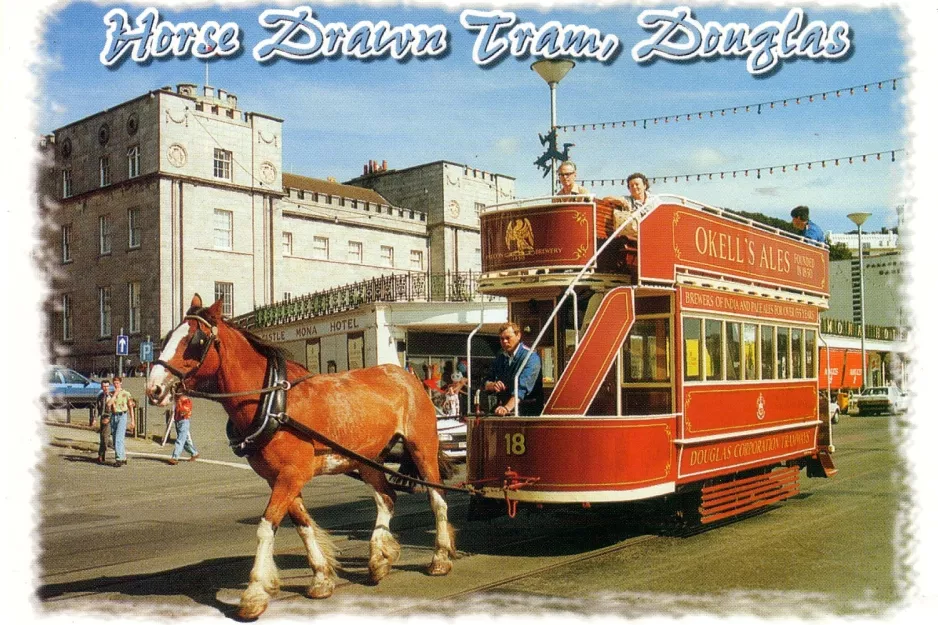 Postkort: Horse Drawn Tram
 (1980)