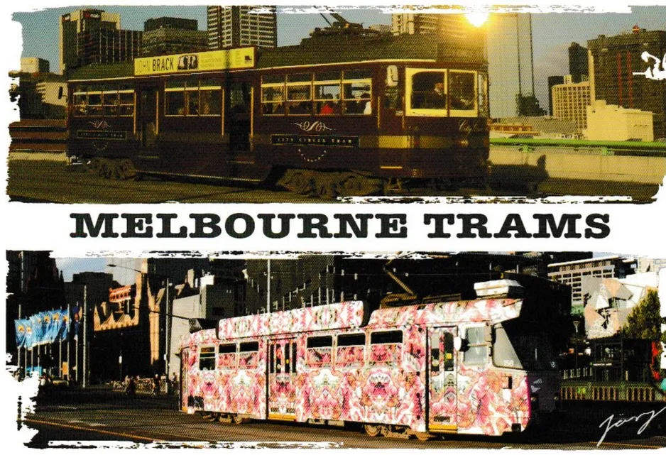 Postkort: Melbourne Trams (2020)