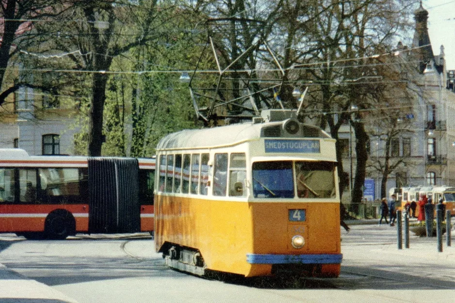 Postkort: Norrköping motorvogn 56 nær Söder Tull (2004)