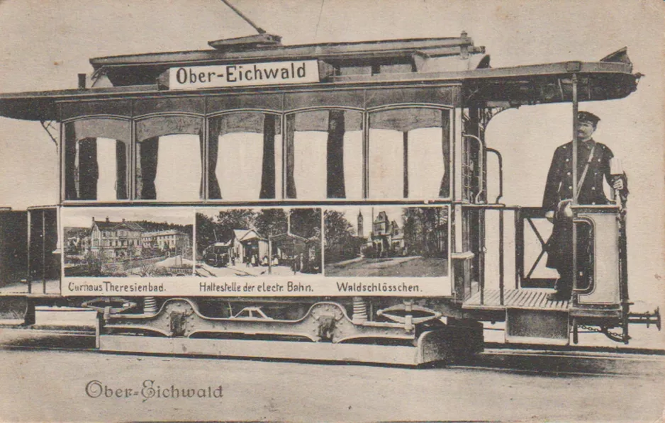 Postkort: Ober-Eichwald
(1895)