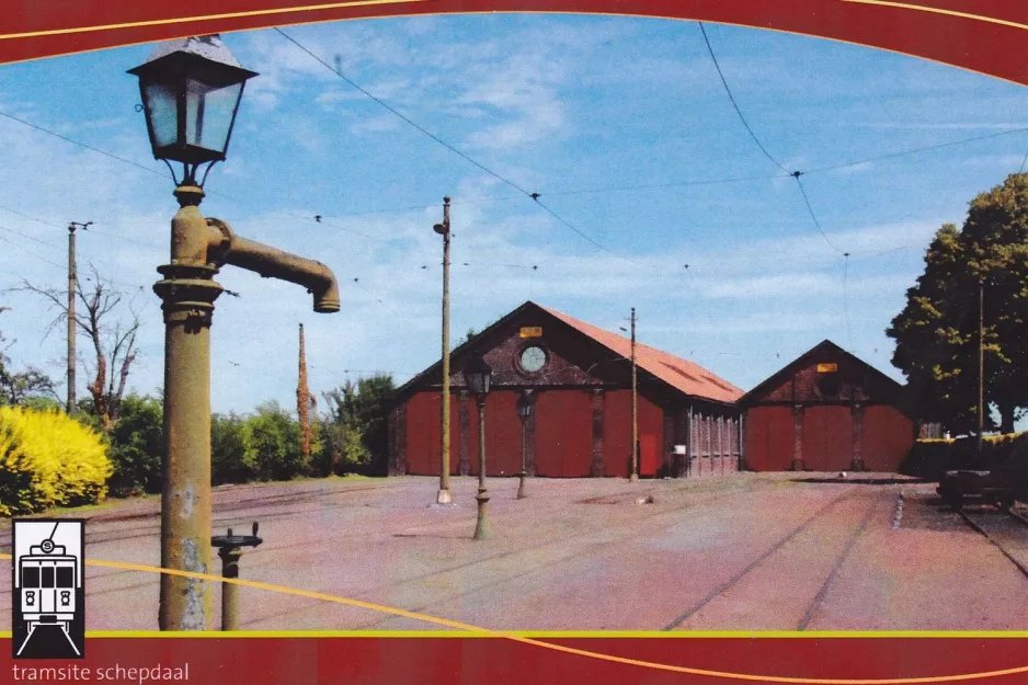 Postkort: Schepdaal foran Trammuseum (2009)