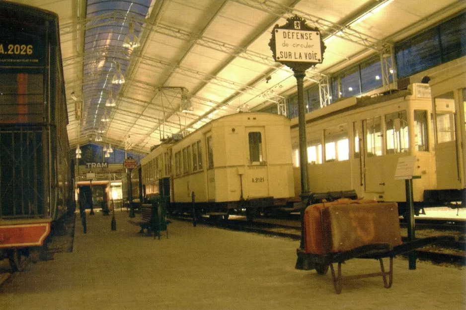 Postkort: Thuin bivogn A.2026 i Tramway Historique Lobbes-Thuin (2005)