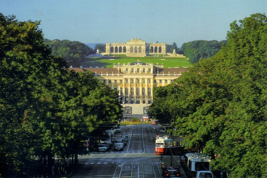 Postkort: Wien - Schloss Schönbrunn + Gloriette
 (1998)