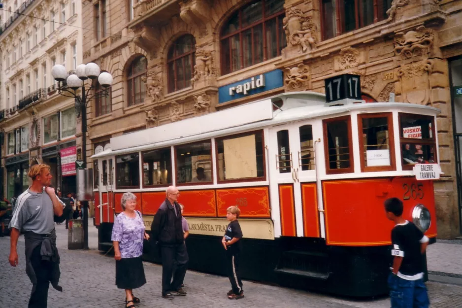 Prag motorvogn 265 på 28. Řijna, Galleri Trakvaj (2001)