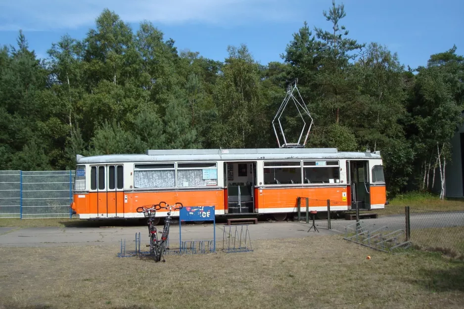 Prora, Rügen motorvogn 218 036-7 udenfor Oldtimer Museum (2010)