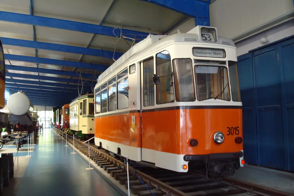 Prora, Rügen motorvogn 3015 i Oldtimer Museum (2015)