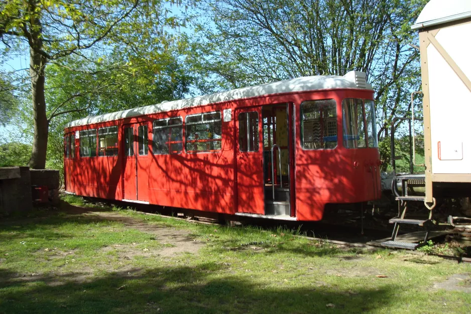 Ratzeburg bivogn "Sinne" på Erlebnisbahn Ratzeburg, set fra siden (2015)