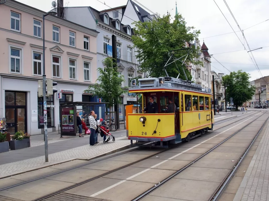 Rostock motorvogn 26 ved Doberaner Platz (2010)