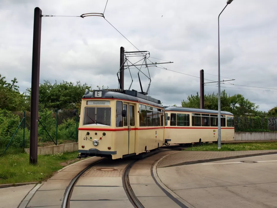 Rostock motorvogn 46, forsiden Campus Südstadt Mensa (2010)