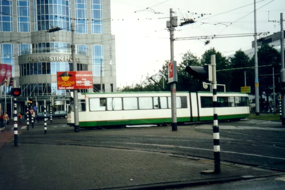 Rotterdam sporvognslinje 20  tæt på Centraal (2002)