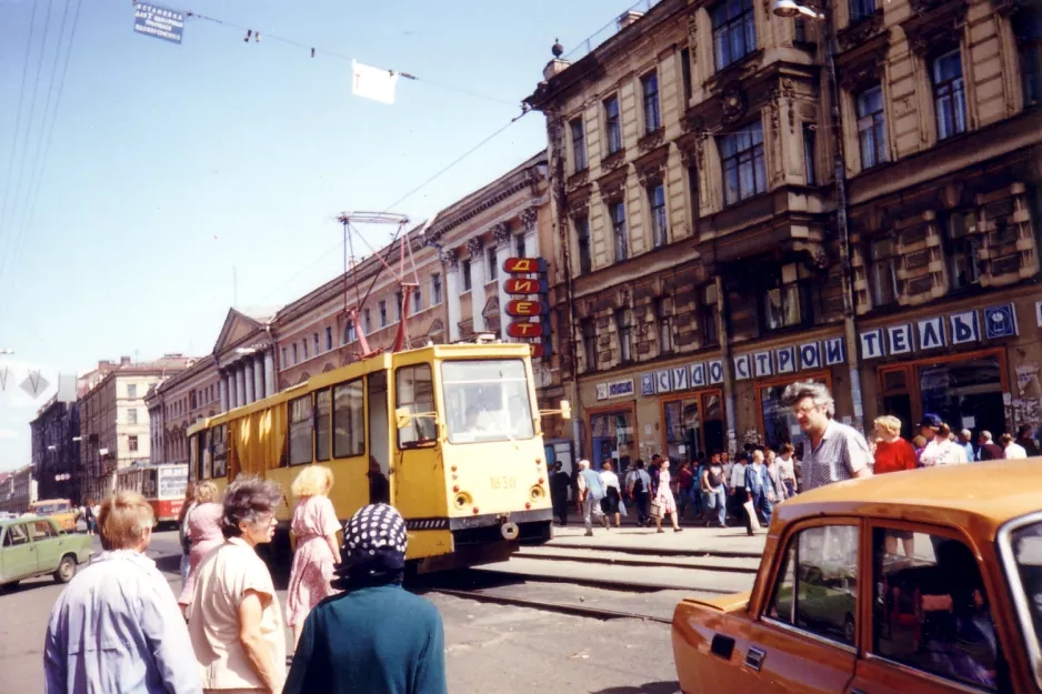 Sankt Petersborg arbejdsvogn 1830 på Sennaya Square (1992)