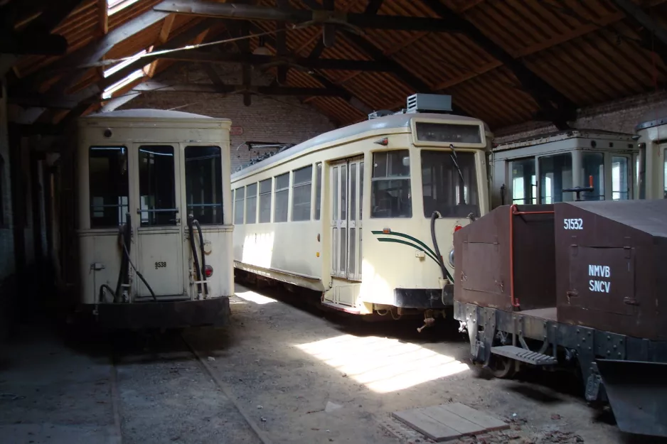 Schepdaal motorvogn 9538 i Trammuseum (2010)