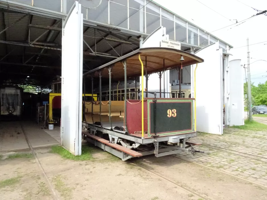 Schönberger Strand åben bivogn 93 foran Museumsbahnen (2017)