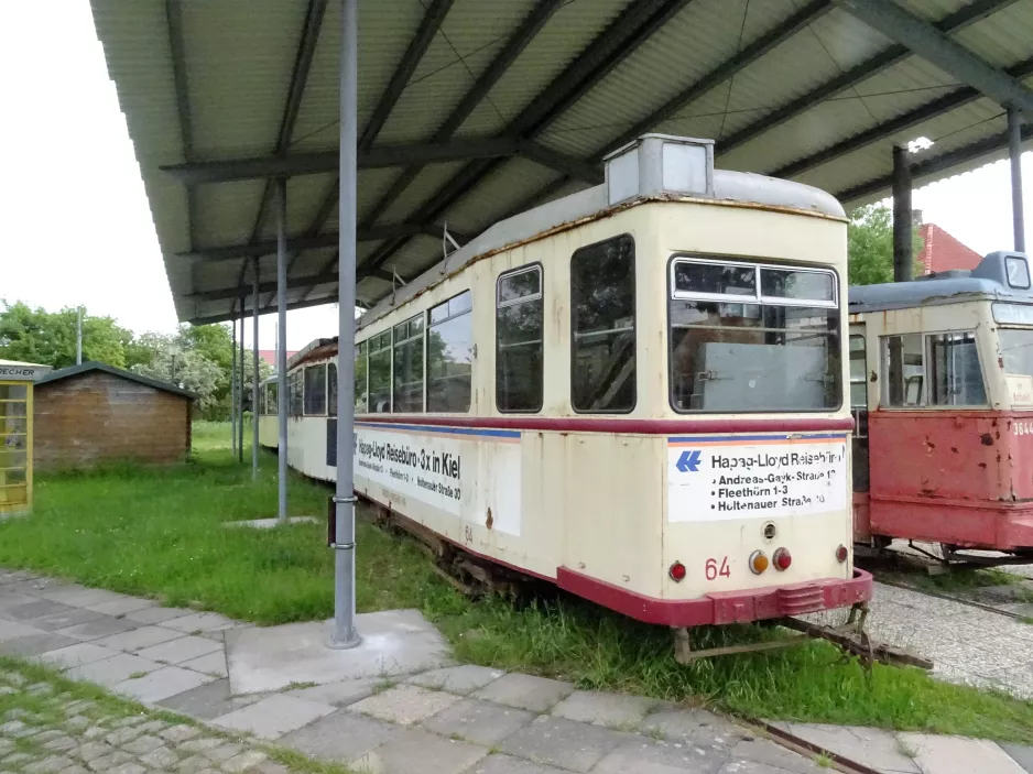 Schönberger Strand bivogn 64, bagsiden Tramport (2017)