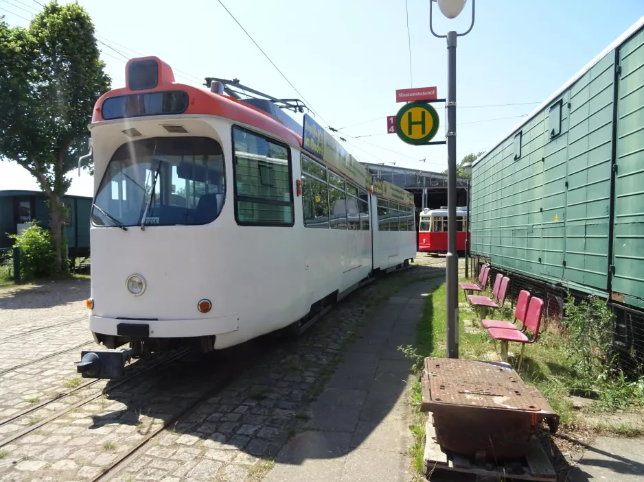 Schönberger Strand ledvogn 7553 ved Museumsbahnhof (2023)