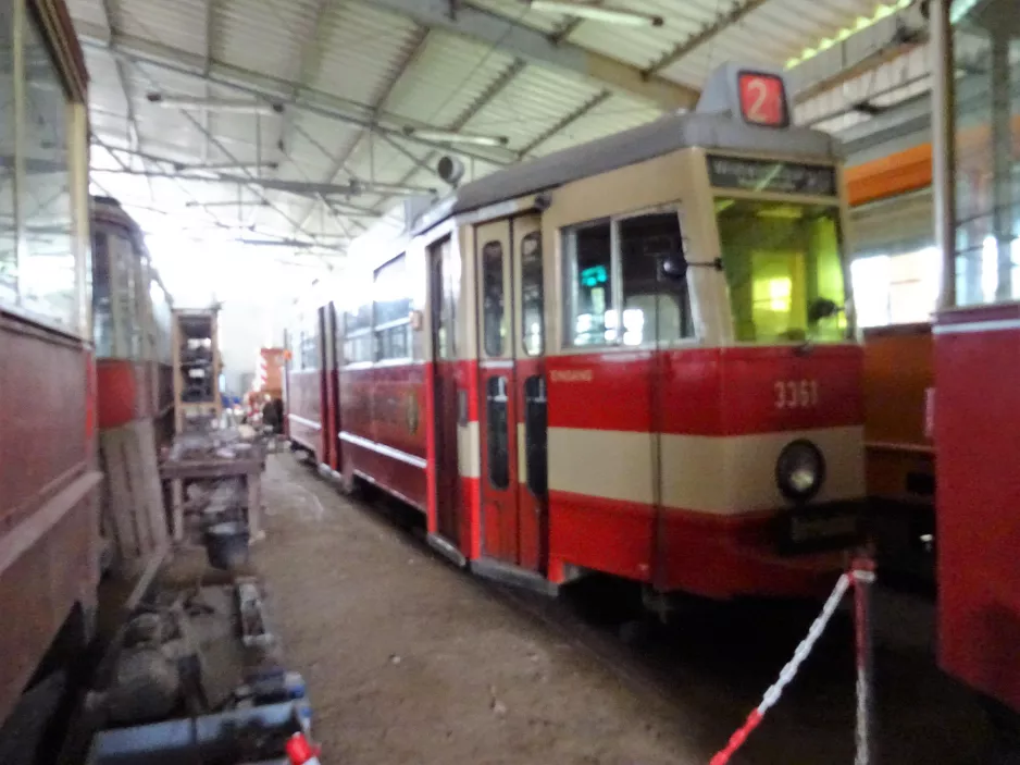 Schönberger Strand motorvogn 3361 inde i Museumsbahnen (2017)