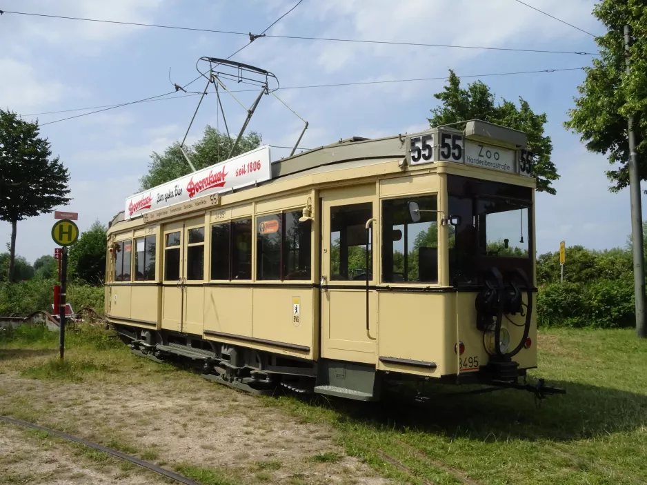 Schönberger Strand motorvogn 3495 ved Nawimenta (2021)