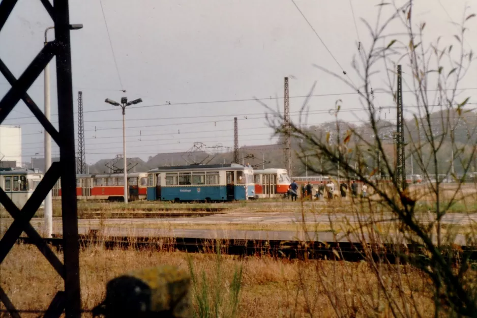 Schwerin værkstedsvogn 6 ved Ludwigsluster Chaussee (1987)