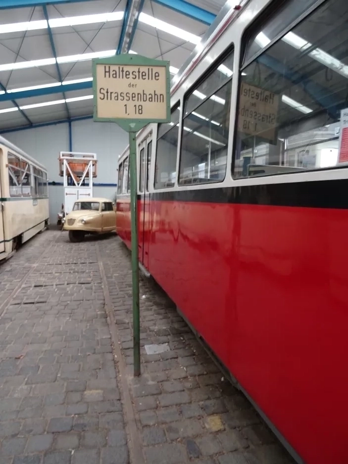 Skilt: Hannover i Straßenbahn-Museum (2018)