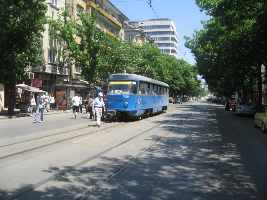 Sofia motorvogn 1094 på General Yosif V. Gourko (2008)