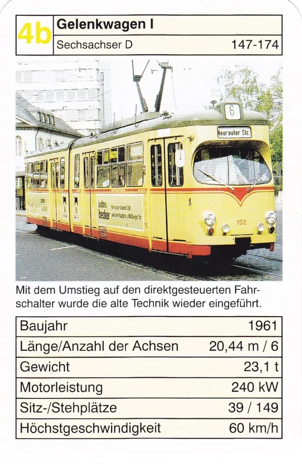 Spillekort: 4b Gelenkwagen I
(2002)