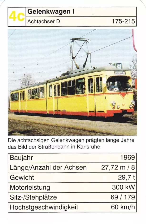 Spillekort: 4c Gelenkwagen I
(2002)