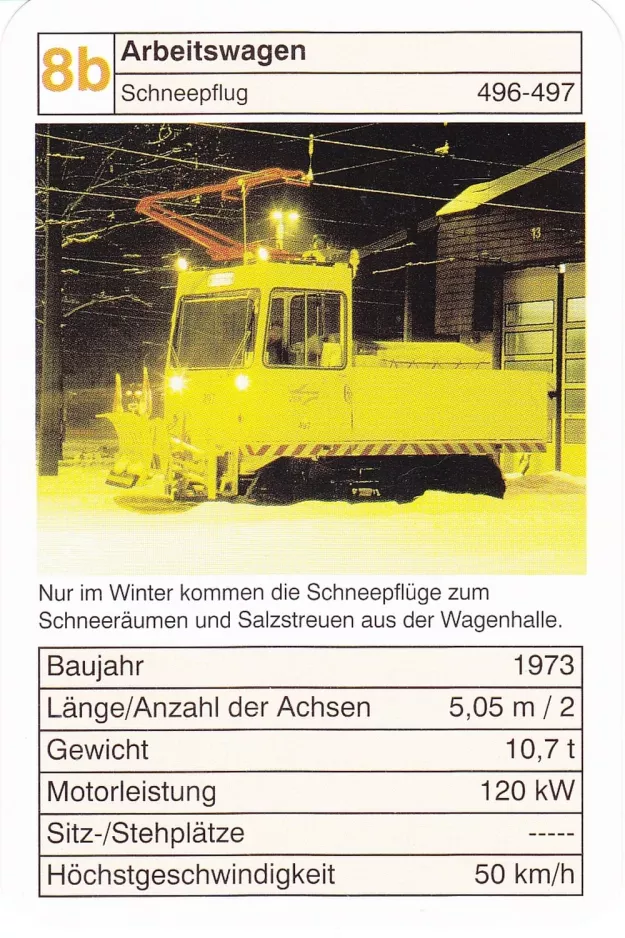 Spillekort: 8b Arbeitswagen
(2002)