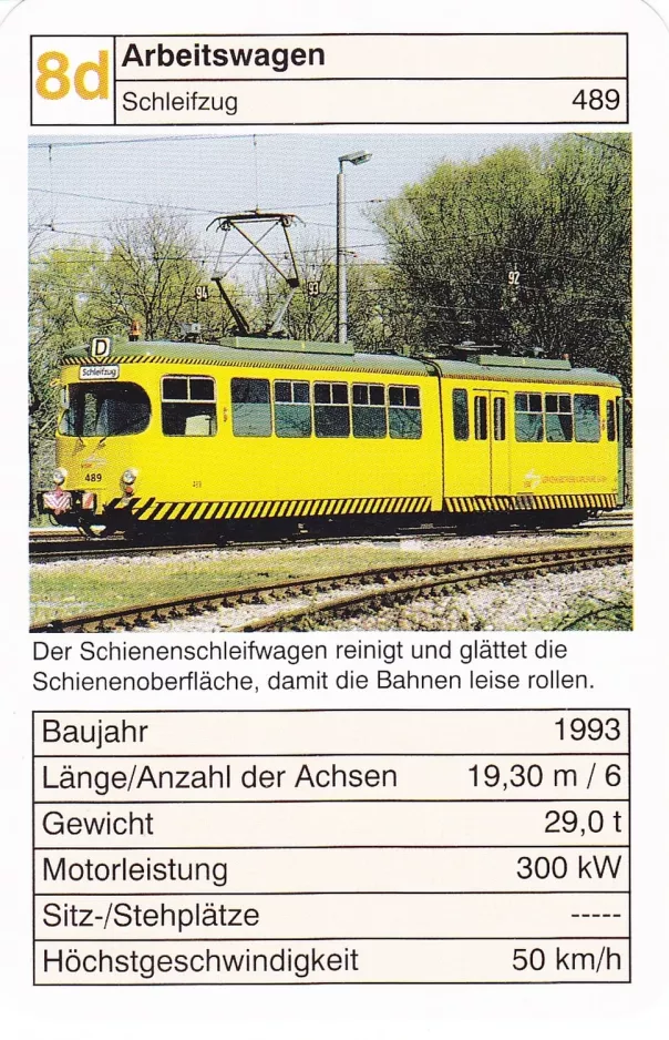 Spillekort: 8d Arbeitswagen
(2002)