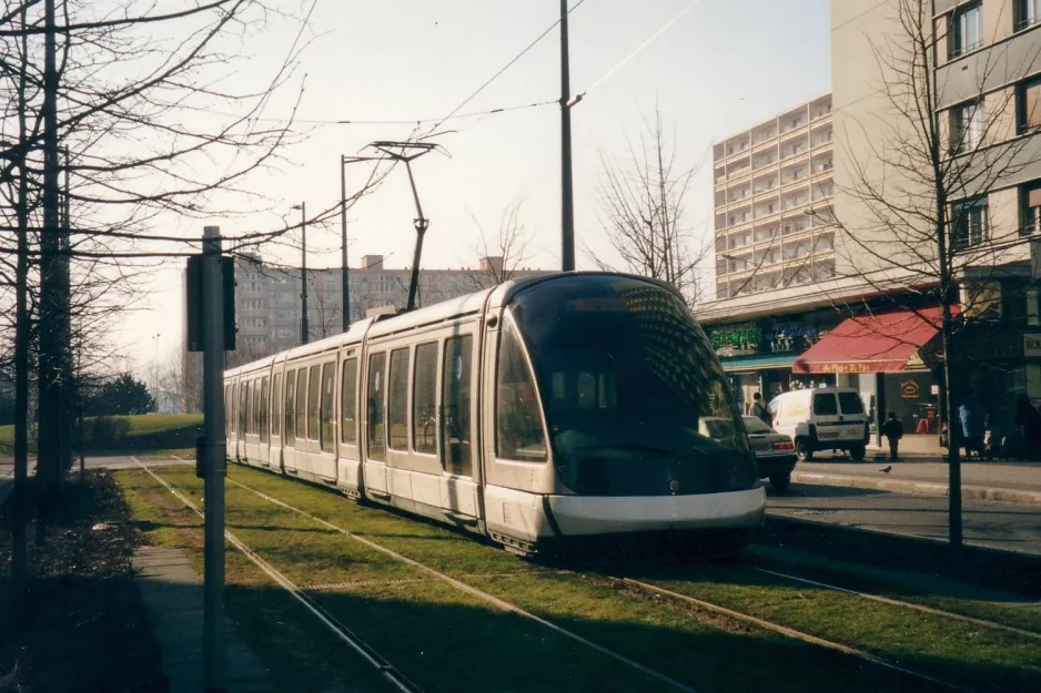 Strasbourg sporvognslinje C ved Esplande (2003)