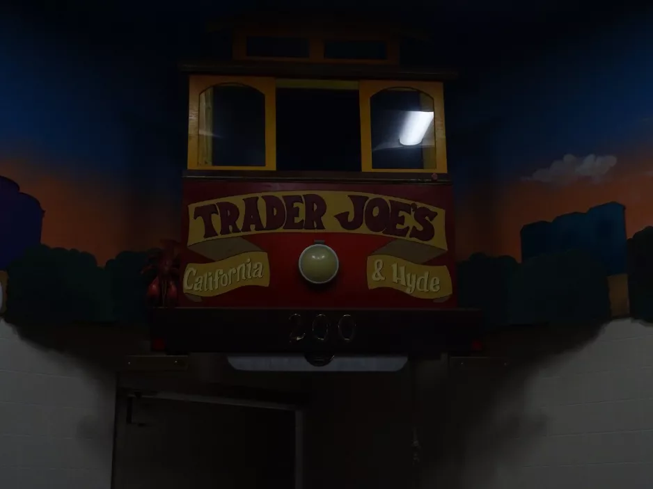 Tegning: San Francisco i Trader Joe's Hyde Street (2023)