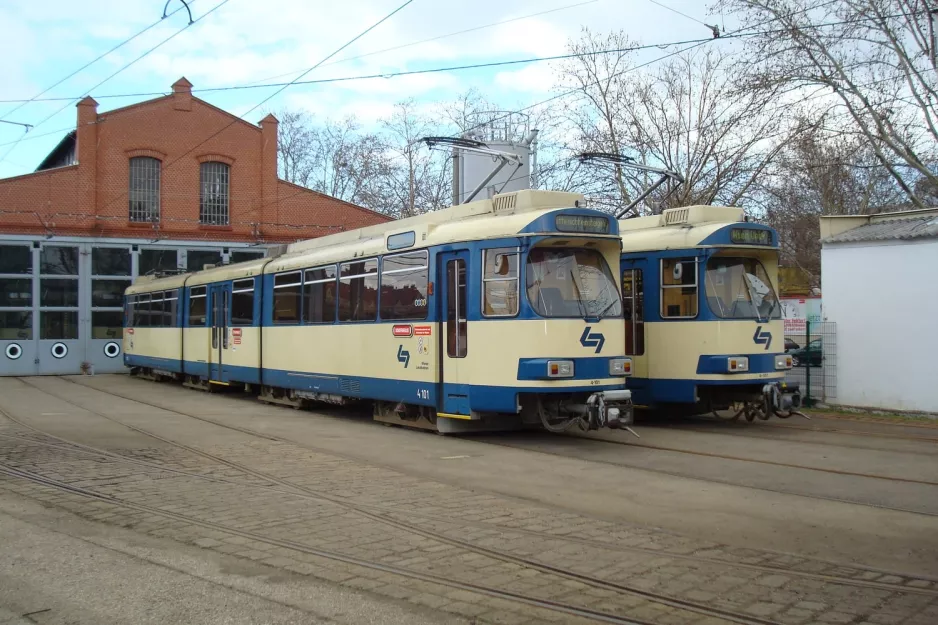 Wien ledvogn 4-101 "Erich" ved Eichenstr. (2010)