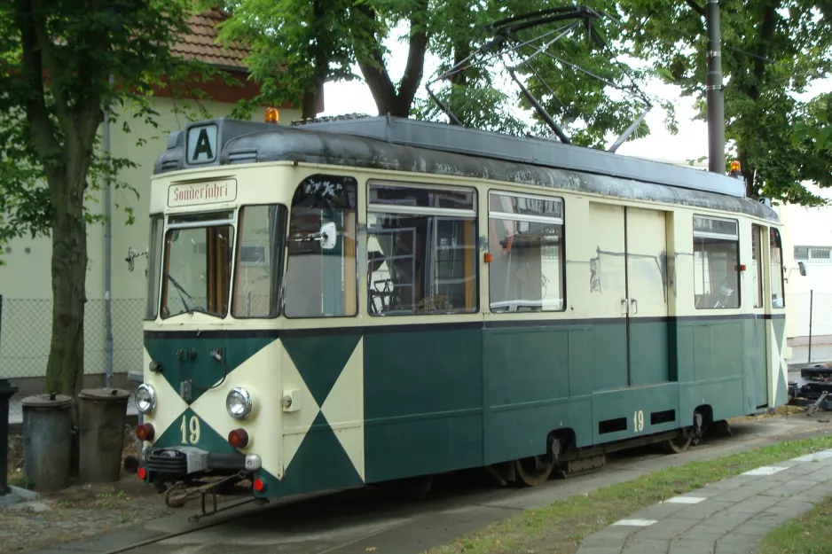 Woltersdorf arbejdsvogn 19 ved Woltersdorfer Straßenbahn (2008)