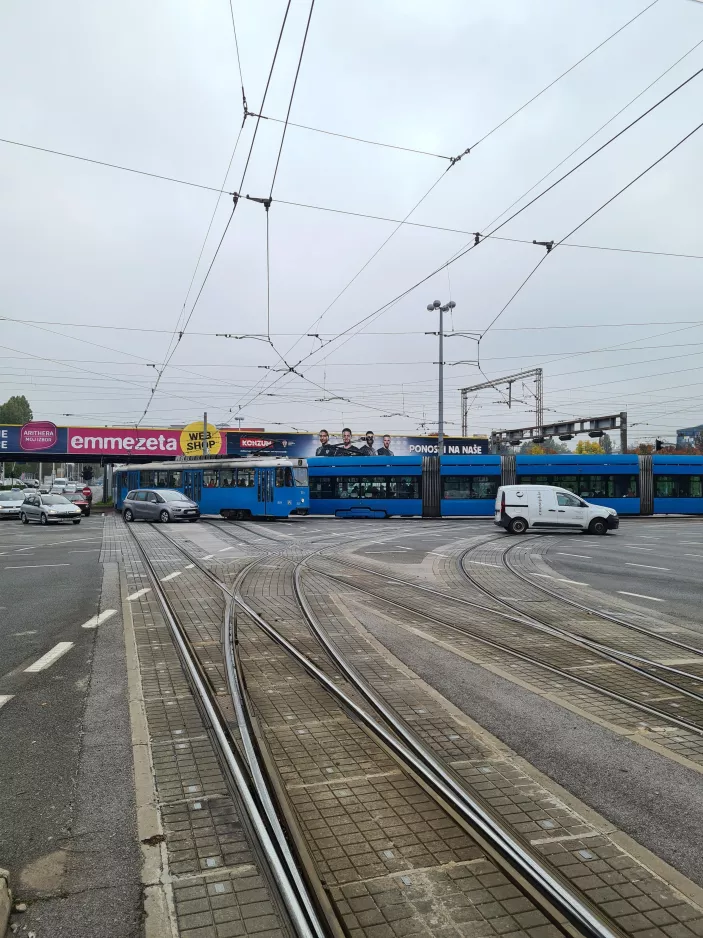 Zagreb i krydset Ulica kneza Branimira/Avenija Marina Držića (2022)