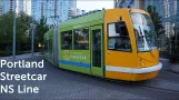 En tur på Portland Streetcar NS Line