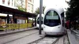 [Lyon] Citadis 302 - Californisk kontakt på T1-sporvognen ved Gare Part-Dieu