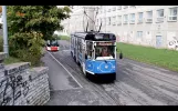 Tatra KT4 TMR #136 på en testkørsel