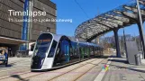 [Timelapse - Luxtram] Linje T1: Luxexpo - Lycée Bouneweg