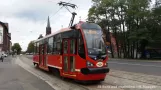 Tramwaje Śląskie Linje 14 Mysłowice Railway Station - Katowice Brynów Loop