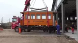 Transport af Hamburg salt sidevogn 4994 (2015)