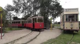 Vintage sporvogne på Schönberger Strand (HD)