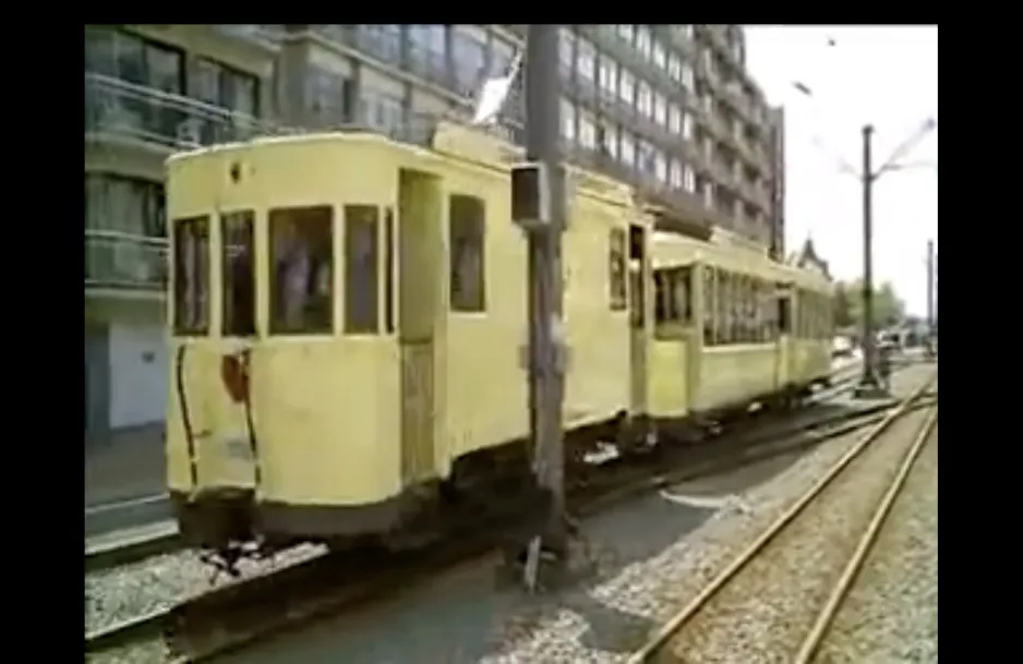 125 år med Kusttram sporvogne langs den Belgiske Kyst i Westende