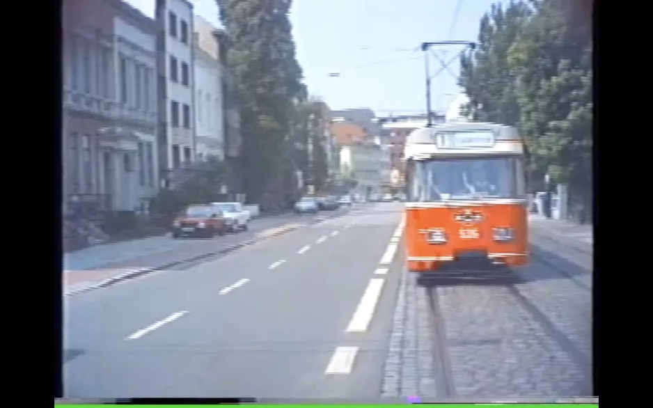 Bremen sporvogn 1989, linje 10, Falkenstr-Humboldtstr.