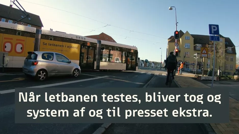 Derfor giver letbanens testkørsler støj og vibrationer (2021)