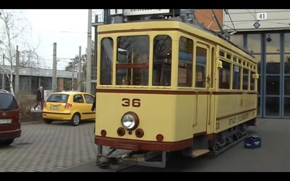 Flensborg sporvognsvogn 36 i Gera (2012)