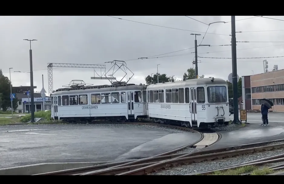 Gråkallbanen Bil 7 + 55 Vending I Munkvoll Loop