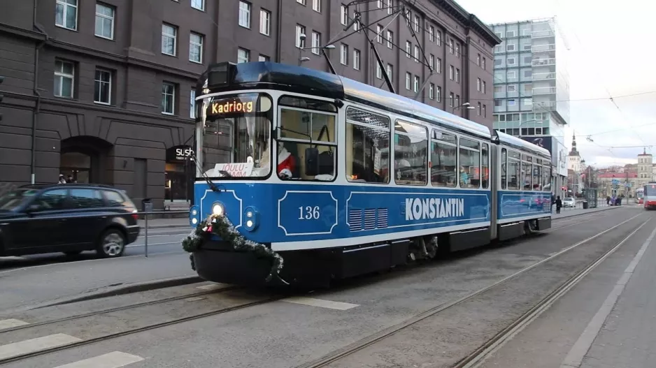 Julesporvogn i Tallinn (2017)