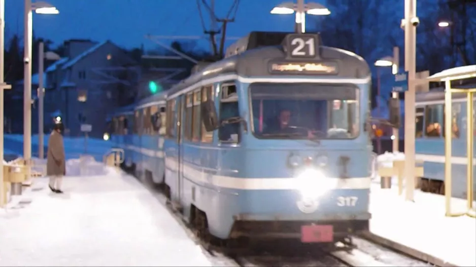 Lidingöbanan i vinterklæder (2011)